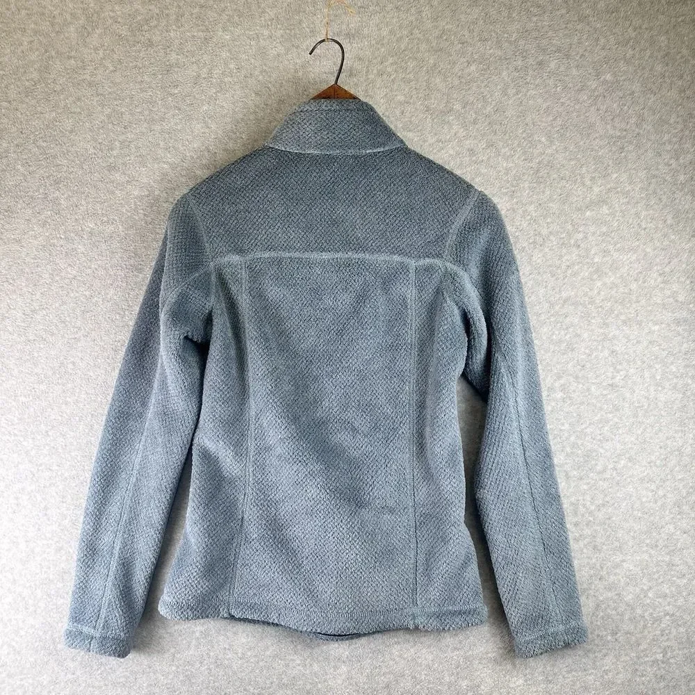 PATAGONIA‎ Womens Bluish Gray Re-Tool Snap-T Polartec Pullover Fleece Jacket XS